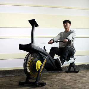 Ejercicio de equipo de gimnasio Cardio Marco de hierro negro gimnasio de <span class=keywords><strong>aire</strong></span> máquina de <span class=keywords><strong>Remo</strong></span> - Product Image 4