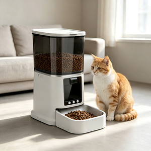 Comedero Automático para Mascotas Tuya Sin Video, Dispensador de Comida Automático de 6L, Comedero Inteligente Resistente y Fácil de Limpiar - Product Image 1
