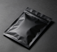 Sachets plats à trois soudures thermiques personnalisés avec logo pour l'emballage de sucre et d'aliments, qualité alimentaire, vente en gros