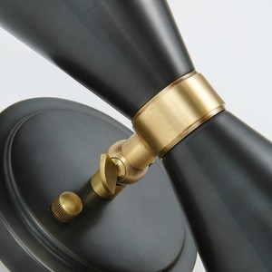 Lámpara de Pared Metálica Nórdica Simple y Moderna con Cabezal Ajustable G9, para Sala de Estar, Oficina, Hogar, Iluminación Decorativa - Product Image 3