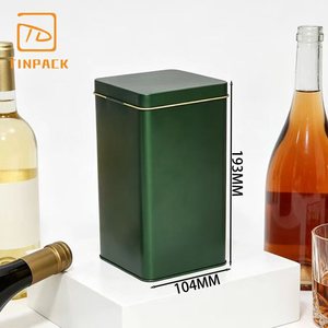 Caja Metálica Personalizada de Grado Alimenticio con Cierre Seguro, Ideal para Envasado de Regalos de Brandy, Whisky, <span class=keywords><strong>Vodka</strong></span> y Licores - Product Image 1