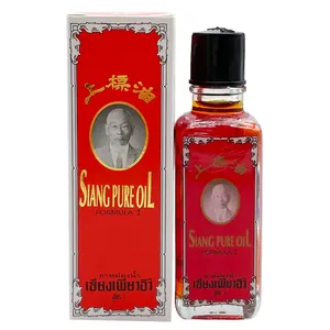 25ml Thailand SIANG PURE Balm Oil untuk Keseleo Bahu Leher Kepala Perut Pinggang Tangan dan Kaki Nyeri Relaksasi Sakit Punggung Pusing - Product Image 1