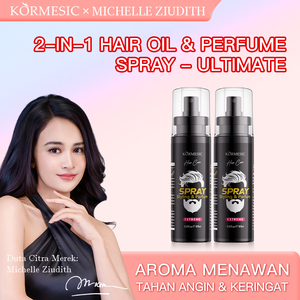 KORMESIC Bpom Certified 100ml Hair <b>Spray</b> <b>Styling</b> & Perfume for Men Fresh Scent Long Lasting Daily Use Natural Style - Product Image 2