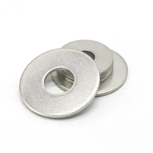 Sunpoint metal aluminium plain din125 m8 m6 nuts bolt flat stainless steel washer