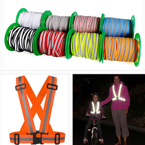 Muestra Gratuita, Cintas Reflectantes de Advertencia Coloridas de Alta Visibilidad Personalizadas a su Medida, Disponibles en Poliéster Tejido, Poliéster/Nailon - Product Image 6