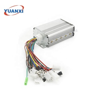Contrôleur de moteur CC sans balais YUANXI YX-500W-27A 36V 48V 500W 27A <span class=keywords><strong>pour</strong></span> vélo électrique, <span class=keywords><strong>prise</strong></span> factice <span class=keywords><strong>pour</strong></span> <span class=keywords><strong>Tesla</strong></span> CE - Product Image 1