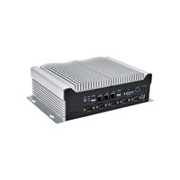 Pc Mini Kasar dengan Ram 8GB 16GB Ram 8 Port USB Komputer Mini dengan RS232 RS232 untuk Otomasi Peralatan Industri