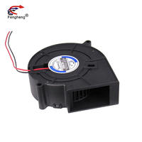 DC Ventilateur 12 volts 24 volts 97mm 9733 Brushless Industrielle Ventilation Turbine Ventilateur Ventilateur 97x97x33mm pour Gaz machine de moulage