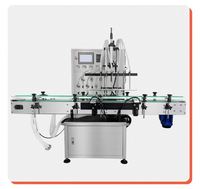Machine de remplissage automatique TEBAK à 6 têtes pour savon liquide, liquide vaisselle, shampoing et détergent – Prix usine