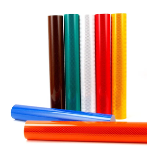Nhà Máy Giá có thể in tự dính retroreflective phim cường độ cao lăng trụ PVC kỹ sư lớp Pet tấm nhà máy trực tiếp - Product Image 6