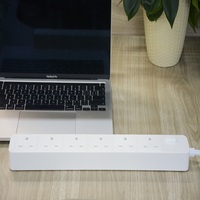 Outlet Strip daya listrik King British UK sambungan utama standar tanpa USB jual panas putih 13A 6 warna kotak tahan api PC