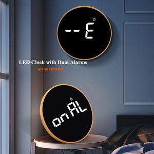 Orologio da Parete Circolare con Grande Display LED, Telecomando, Temperatura, Timer e Luminosità Regolabile per Soggiorno e Cameretta - Product Image 2