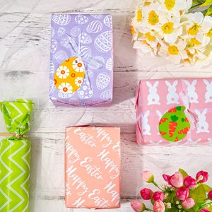 <strong>Easter</strong> Pattern Tissue <strong>Paper</strong> Double-Sided Cardstock <strong>Wrapping</strong> <strong>Paper</strong> 12 Design Styles Flat <strong>Wrapping</strong> <strong>Paper</strong> for Birthday Diy Craft - Product Image 3