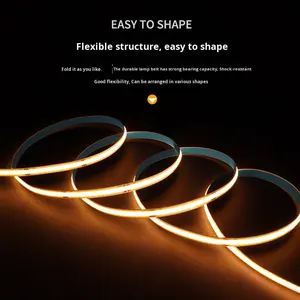 Éclairage de mariage en gros, bande lumineuse LED COB 3mm 5mm, ruban rouge, vert, jaune, bleu glacé, blanc, lumières flexibles en forme de corde, décoration intérieure - Product Image 2