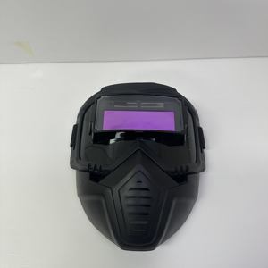 Casco de soldadura con ventilación Casco de soldadura de fibra de carbono utilizado en campos de soldadura industrial - Product Image 3