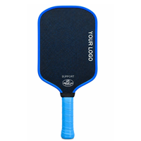Vente d'usine, raquette de pickleball de haute qualité 14/16 mm, approuvée par l'USAPA, logo personnalisé, raquette de pickleball pour les sports de plein air, vente en gros