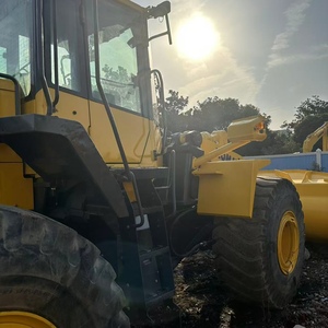 Chargeuse sur pneus Komatsu d'occasion WA470 WA500, chargeuse robuste pour le stockage de sable, de charbon et la manutention de matériaux en vrac - Product Image 2