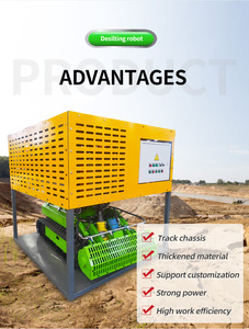 <span class=keywords><strong>Plateforme</strong></span> mobile industrielle de nettoyage des boues avec moteur de 22 kW et robot de dragage submersible, garantie 1 an - Product Image 5