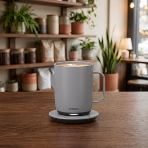 Taza Inteligente con Control de Temperatura 2, 14 Onzas, Gris, 80 Minutos de Duración de la Batería, Taza de Café Caliente Controlada por Aplicación - Product Image 3