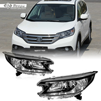 Conjunto de Faro Delantero para Honda CRV 2012 2013 2014, Versión Básica