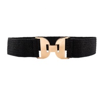 Fournisseur professionnel personnalisé, ceintures élastiques amincissantes, jeunes filles, mode, ceinture tressée en paille, ceinture élastique habillée pour dames