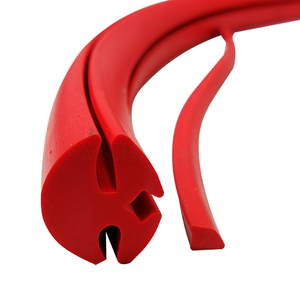 Garniture de <span class=keywords><strong>joint</strong></span> de verre de pare-brise automobile Bande de caoutchouc EPDM avec insertion de plaque en acier à trois embouchures - Product Image 4