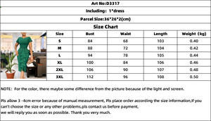 S-3XL <span class=keywords><strong>verde</strong></span> blu reale rosa abiti da chiesa per le donne manica corta aderente con volant abito <span class=keywords><strong>Midi</strong></span> Vintage a matita da lavoro - Product Image 2