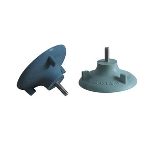 Large Suction Cup Foot Pads Rubber With Screws For Bathroom <b>Grab</b> <b>Bars</b> Wall Mounted - Product Image 1