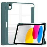 Étui de protection pour Apple iPad 10, iPad 11 2025 A16, Air13, en acrylique et cuir plat avec emplacement pour stylet