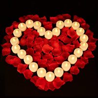 Bougies LED 3D sans flamme en plastique, durables, avec interrupteur coulissant, pour mariages, anniversaires, fêtes, Noël, maison