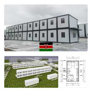 Maison modulaire préfabriquée à prix d'usine, assemblage rapide, pour chantier de construction, bureau, dortoir, logement - Product Image 6