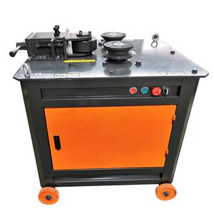 Dobladora de Barras de Acero Eléctrica Automática, Máquina de Doblado en Espiral de Barras de Acero, Marca <span class=keywords><strong>BDJD</strong></span>, Modelo GWH-32, Motor de 4.0KW, Velocidad de 20m/min, Nueva Condición - Product Image 1