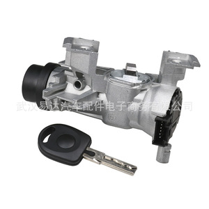 สวิตช์กุญแจสตาร์ทและช่องเสียบกุญแจ 1K0905851B 1K0905865 สำหรับรถยนต์ Volkswagen Audi - Product Image 2
