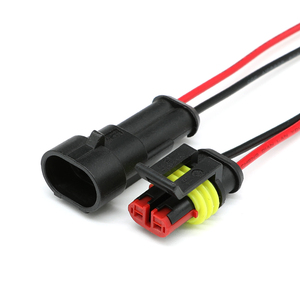 Amp Superseal 282104-1 1.5 2pin Waterdichte <span class=keywords><strong>Connector</strong></span>-Ip67 Rated, Pc Behuizing Voor Auto Kabelboom Pc Behuizing - Product Image 1