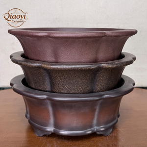 Vaso per Bonsai Creativo in Argilla Viola di Yixing, Ecologico e Moderno, per Giardino, Casa e Ufficio - Product Image 1