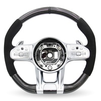 Setir Kemudi Custom Carbon Microfiber untuk Mercedes Benz AMG W117 W176 C190 E63s W126 W206 A238