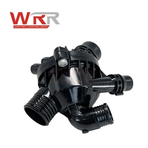 11537550172 11537601158 <b>Thermostat</b> for BMW E70 E71 X5 X6 Premium Durable Engine Coolant Water Temperature <b>Control</b> Housing Valve - Product Image 5