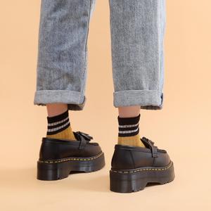 <span class=keywords><strong>Scarpe</strong></span> <span class=keywords><strong>eleganti</strong></span> da donna <span class=keywords><strong>per</strong></span> donna con Design retrò mocassini in pelle da donna Oxford pump con plateau Sneakers altezza crescente elegante Preppy - Product Image 3