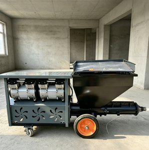 bibo Industrial Intelligent Mortar Spraying Machine Tile Adhesive Cement Glue Mortar <b>Sprayer</b> Machine for Wall Renovation - Product Image 1