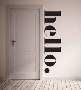 <span class=keywords><strong>Adesivi</strong></span> murali con LOGO personalizzato BIGIMAGE OEM stile oro UV stampa digitale lettere tagliate Design Coffee Cake Shop adesivo da parete - Product Image 1