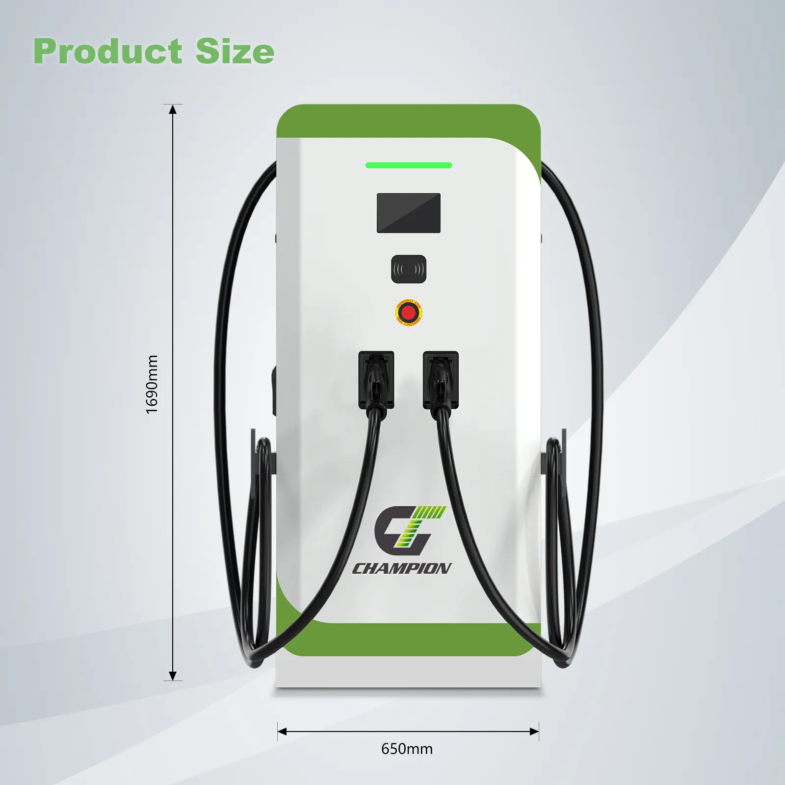 Hot Sale 2024 New Design Version High Power 180KW ETL Dc Fast Charger With Lcd Screen IP 54 New Energy Vehicle Charging Pile