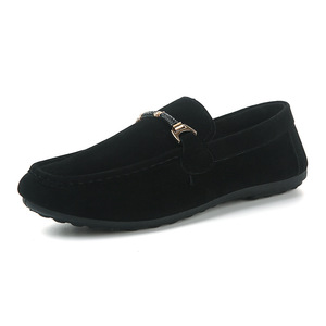 Zapatos Casuales de Hombre Estilo Coreano, Mocasines de Ante, Estilo Holgazán, Moda Otoñal - Product Image 4