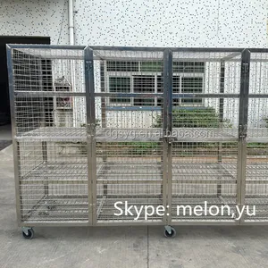 Custom Mobile Large Stainless Steel Security Cage