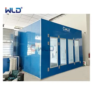 WLD8200-cabina de pulverización de pintura, equipo para la venta de garaje, Polonia