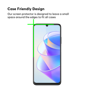 Protecteur de téléphone portable Android en verre trempé pour Honor X7A