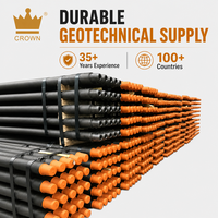 Firestick 2.06 Rock Master Dual Tube Handler Forage de puits Hdd Drill Pipe Mini Hdd Drill Rod