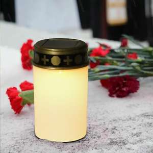 Lampe de cimetière électrique à DEL personnalisée Lampes solaires étanches <span class=keywords><strong>pour</strong></span> jardin Lumière de cimetière <span class=keywords><strong>Bougie</strong></span> <span class=keywords><strong>pour</strong></span> cimetière Lampes solaires <span class=keywords><strong>pour</strong></span> cimetière - Product Image 5