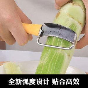 Éplucheur à laitue en acier inoxydable de qualité 301 pour melon d'hiver, citrouille et légumes - Product Image 2