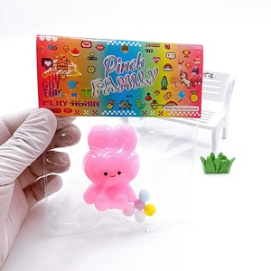 Jouet anti-stress en TPR en forme de lapin mignon, souple et à rebond lent, jouet sensoriel Taba Squishy, cadeau pour enfant, prix de gros - Product Image 5