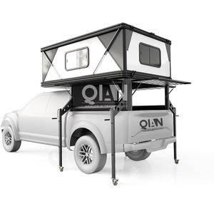 Tenda da Tetto per Camion TP07W con Guscio Rigido <span class=keywords><strong>e</strong></span> Porta Laterale Apribile, Dimensioni Personalizzabili in Base al Modello del Veicolo - Product Image 5